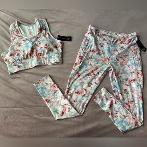 Colorful Kids Leggings and Top Set
